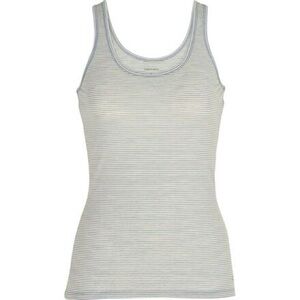 Icebreaker Green Striped Tank Top